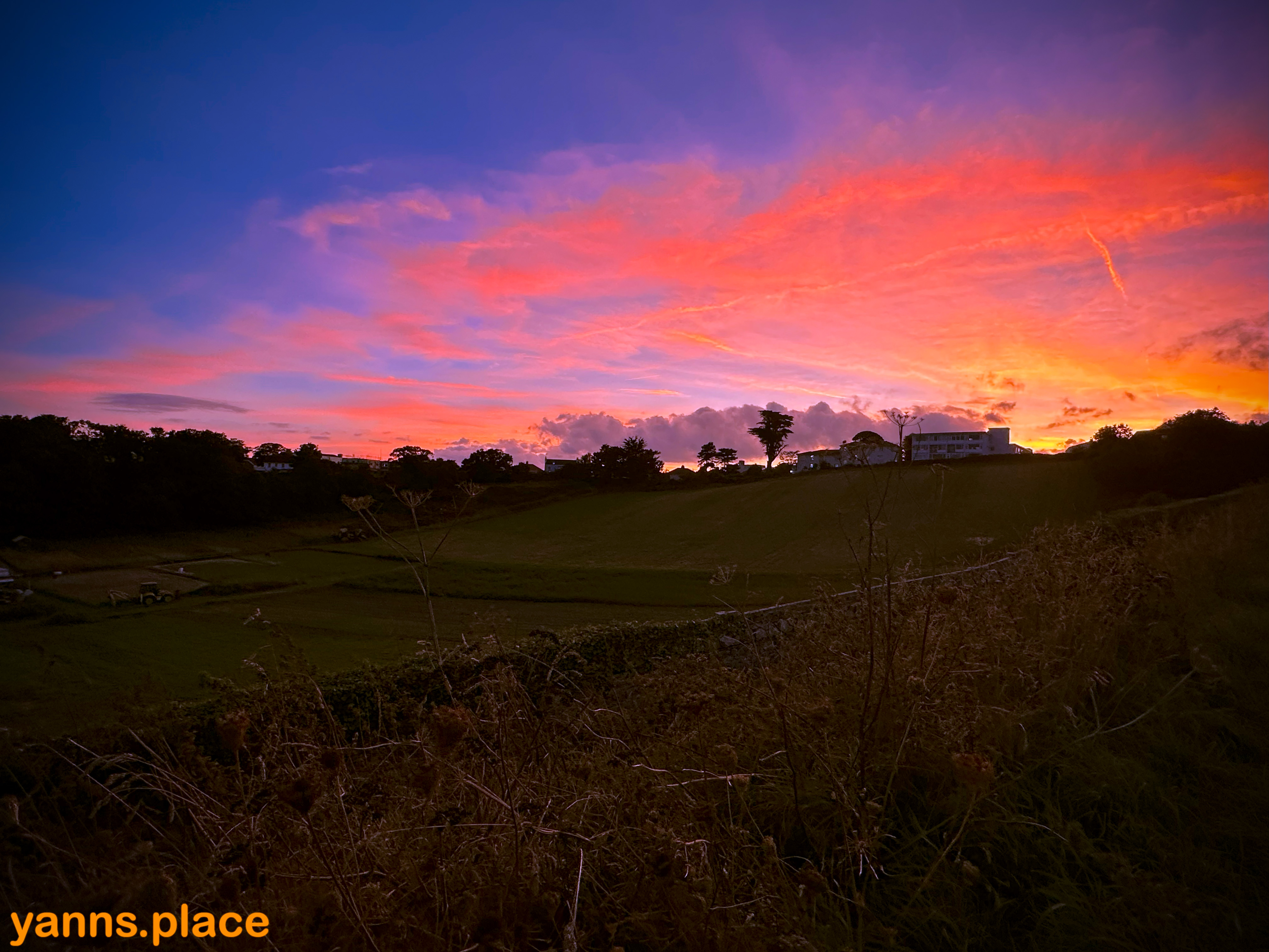 image of sunset