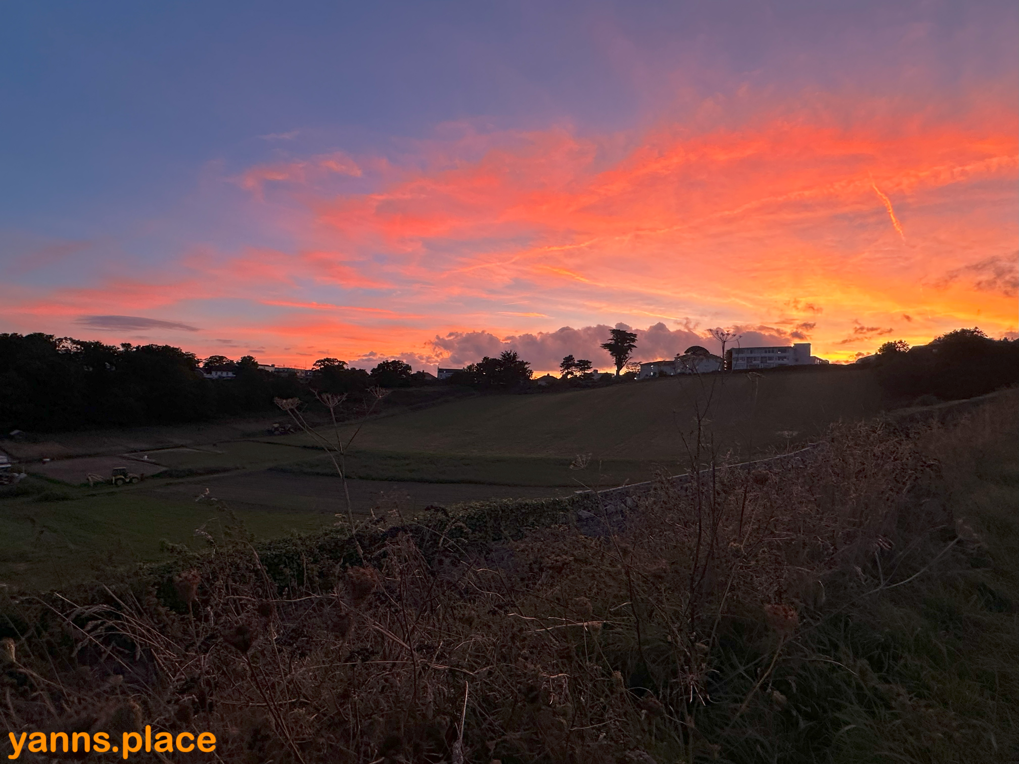 image of sunset